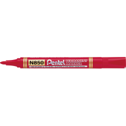 Marker permanentny czerwony...