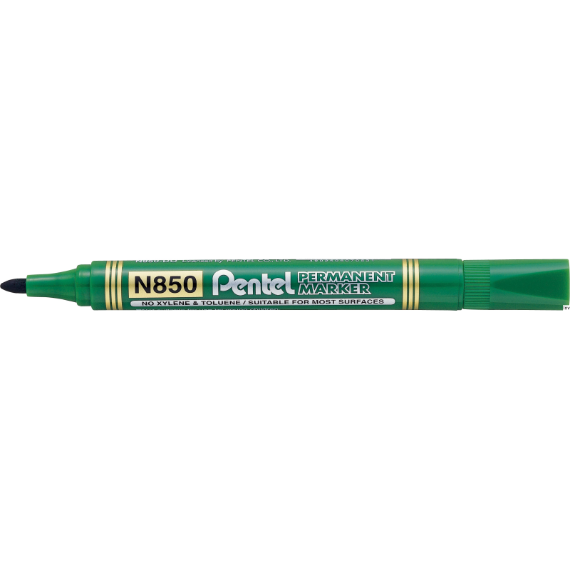 Marker permanentny zielony okrągła końcówka PENTEL 780 m