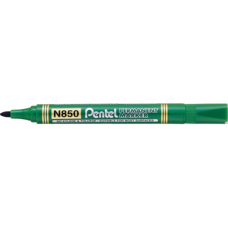 Marker permanentny zielony okrągła końcówka PENTEL 780 m