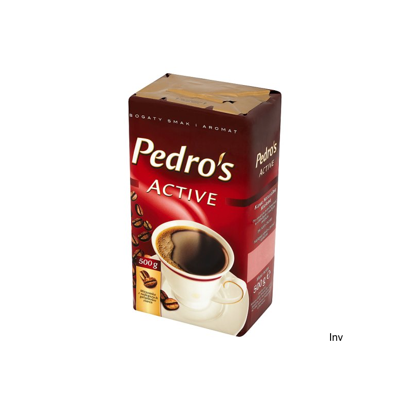 Kawa PEDROS ACTIVE mielona 500g