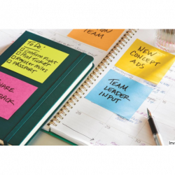 Post-It 3M Bloczek samoprzylepny Super Sticky 127x76mm, 5x90 kartek, neonowe kolory