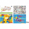 Zeszyt do nut B5 16 kartkowy szeroka linia Interdruk mix wzorów