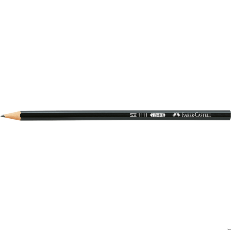 Ołówek Faber Castell 1111 HB BLACKLEAD do rysowania i pisania, trójkątny, czarny