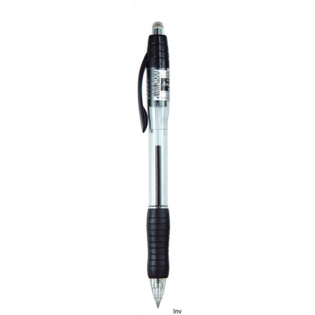 Długopis Dong-A Shabity-S czarny automatyczny 0,7 mm, wymienny wkład, opakowanie 12 sztuk