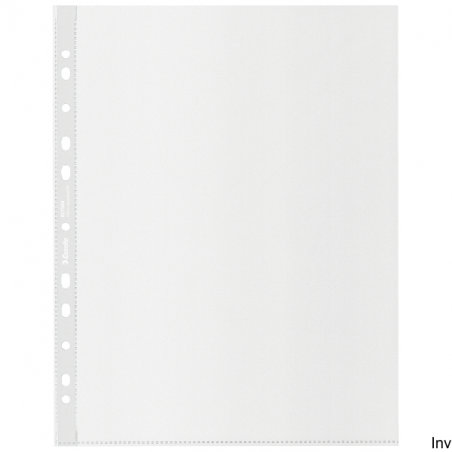 Koszulka groszkowa Recycled Premium PP 100 mic. A4 MAXI, 50 sztuk, Esselte