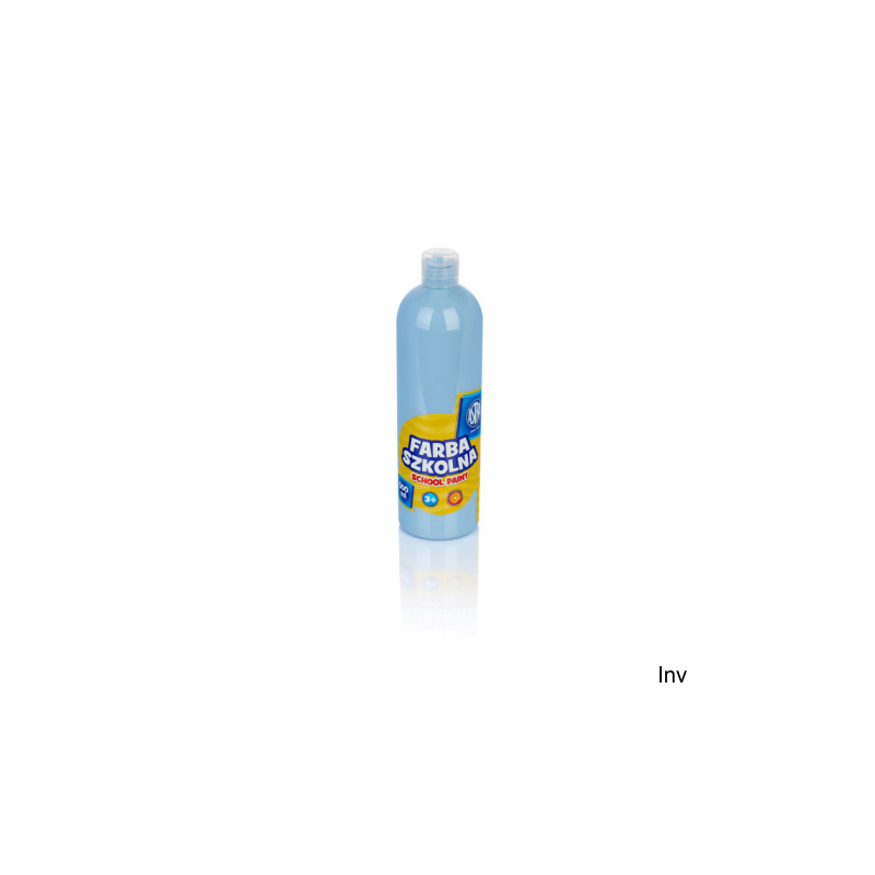 Farba szkolna Astra 500 ml błękitna