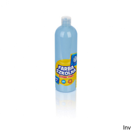 Farba szkolna Astra 500 ml błękitna