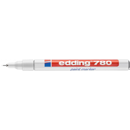 Edding Marker olejowy 780 0.8 biały z końcówką okrągłą