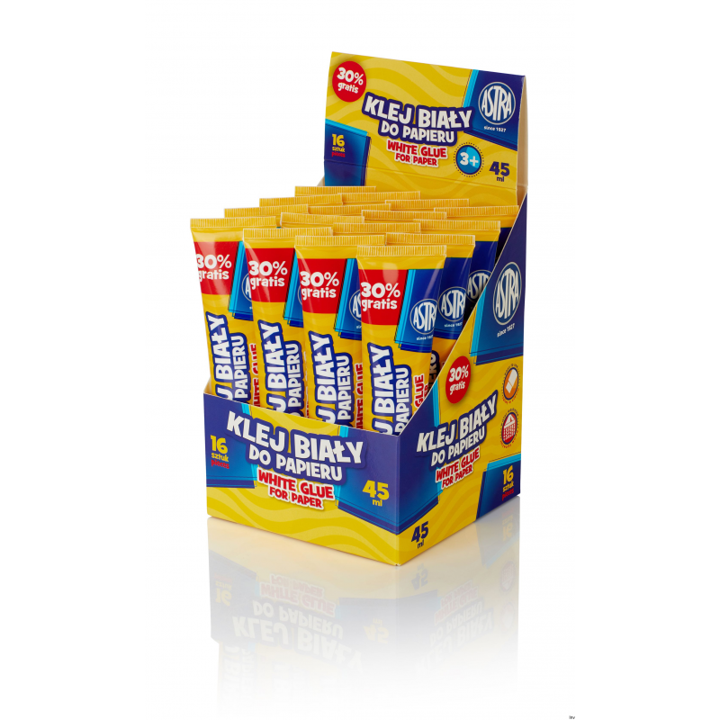 Klej biały do papieru Astra - tuba 45ml, 83467901 - 1