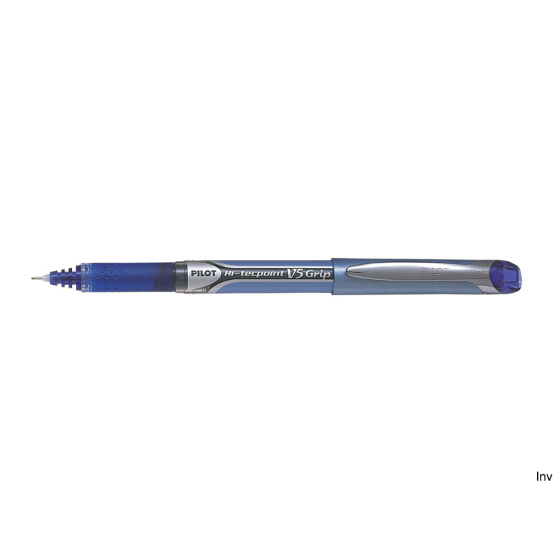 Cienkopis Pilot V5 Grip niebieski 0,5 mm z gumowym uchwytem i wentylową skuwką