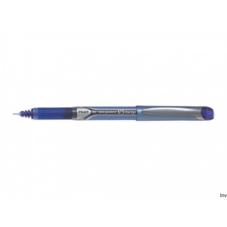 Cienkopis Pilot V5 Grip niebieski 0,5 mm z gumowym uchwytem i wentylową skuwką