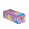 Bloczek samoprzylepny Post-It Super Sticky Z-Notes 76x76mm, 16x90 sztuk, żółty, 4 bloczki gratis