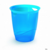 Kosz na śmieci 16 l niebieski przezroczysty Durable