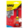 Klej UHU Super Glue w żelu 3g do porowatych materiałów, porcelany, drewna, gumy, metali i plastików