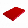 Karton DELTA skóropodobny czerwony A4 DOTTS opakowanie 100 szt.