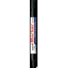 Marker permanentny Uni NO-520 czarny okrągły 1,0-3,0 mm, szybkoschnący, ekologiczny, aluminium