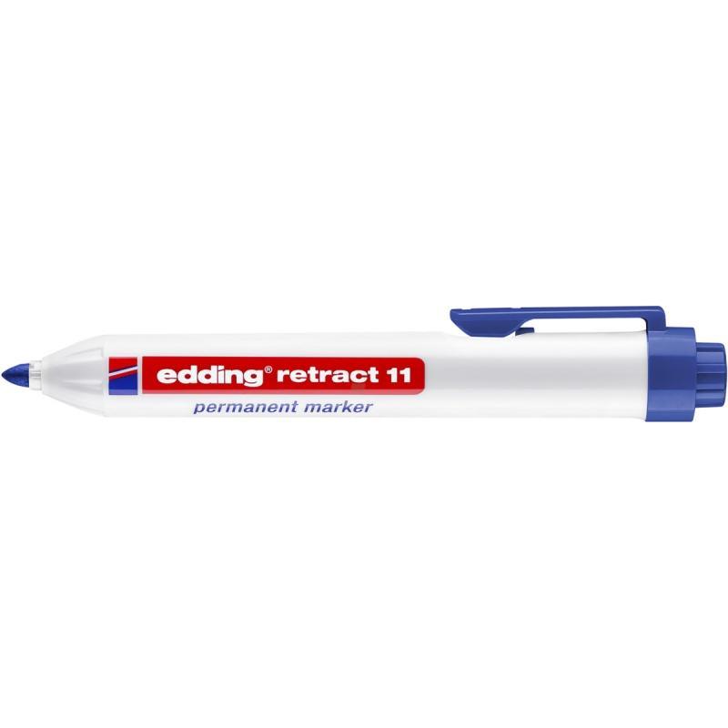 PAKIET Marker permanentny automatyczny e-11 EDDING, 1,5-3mm, niebieski
