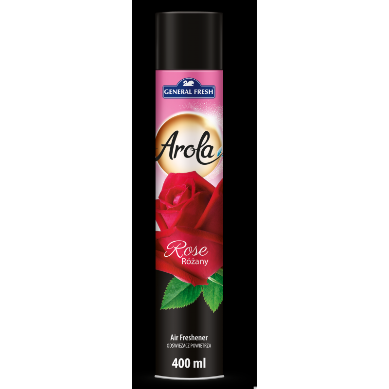 Odświeżacz powietrza General Fresh AROLA Spray 400ml róża