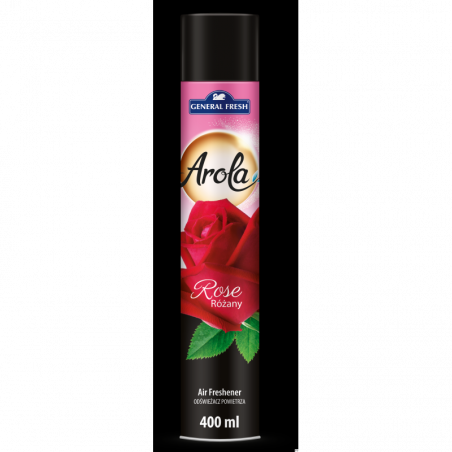 Odświeżacz powietrza General Fresh AROLA Spray 400ml róża