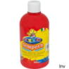 Farba tempera Carioca 500 ml czerwona do malowania na papierze, kartonie i drewnie