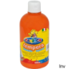 Farba tempera pomarańczowa 500 ml Carioca do malowania na papierze, kartonie i drewnie