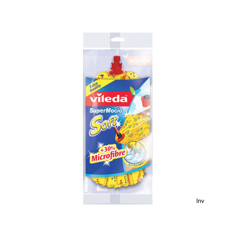 Vileda Mop paskowy wkład żółty Super Mocio Soft 11498