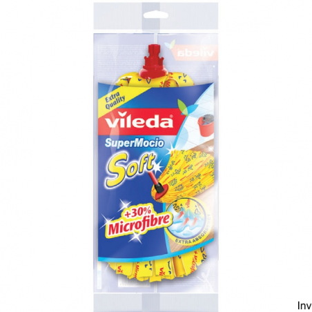 Vileda Mop paskowy wkład żółty Super Mocio Soft 11498