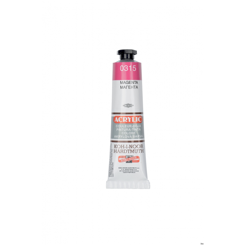 Farba akrylowa Koh-i-noor 162709 magenta 0315 40 ml