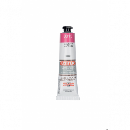 Farba akrylowa Koh-i-noor 162709 magenta 0315 40 ml