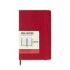 Kalendarz dzienny MOLESKINE 2025, 12M, P, miękka oprawa, 9x14cm, scarlet red