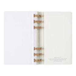Kalendarz tygodniowy i miesięczny na spirali MOLESKINE 2025, 12M, L, miękka oprawa, 13x21cm, czarny