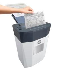 Niszczarka HP ONESHRED Auto 80CC, biało-szara