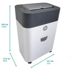 Niszczarka HP ONESHRED Auto 100CC, biało-szara