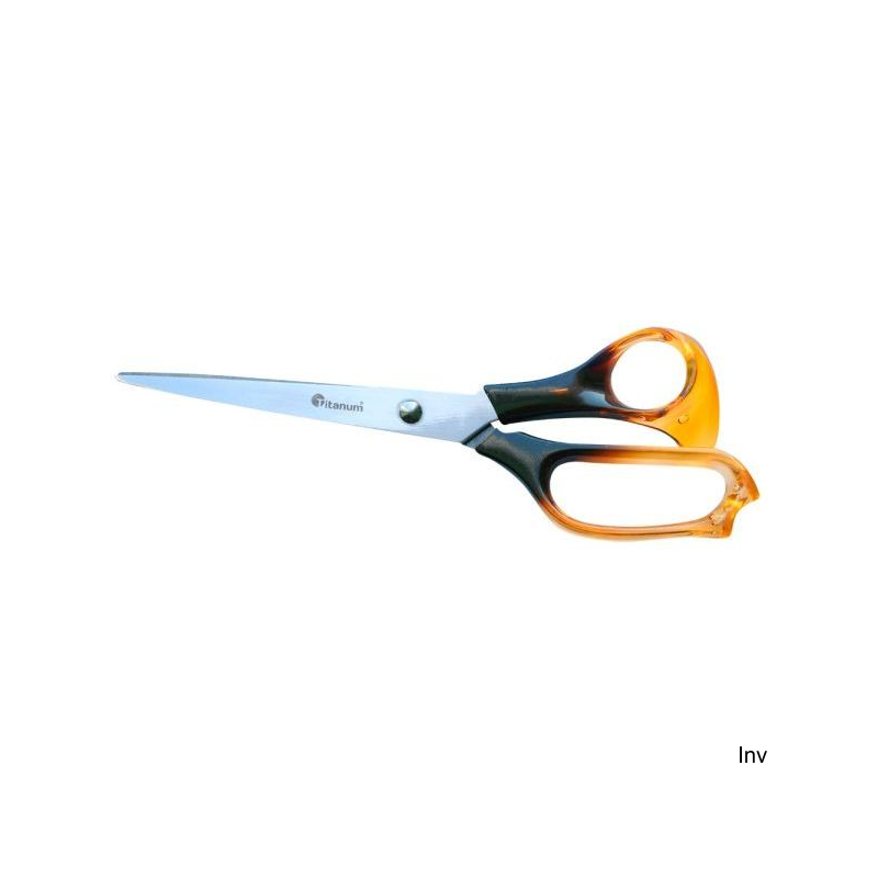 Nożyczki bursztynki 21 cm Titanium 71786 do biura, szkoły i domu