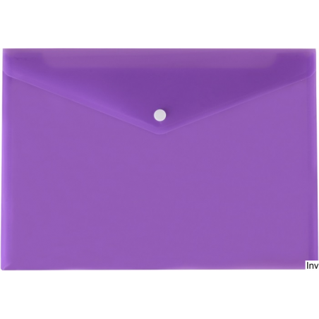 Teczka A4 kopertowa na zatrzask fioletowa PP-113 TT7591