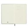 Kalendarz tygodniowy horyzontalny MOLESKINE 2024/25, 18M, L, twarda oprawa, 13x21cm, czarny
