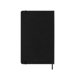 Kalendarz tygodniowy horyzontalny MOLESKINE 2024/25, 18M, L, twarda oprawa, 13x21cm, czarny