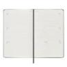Kalendarz tygodniowy horyzontalny MOLESKINE 2025, 12M, L, twarda oprawa, 13x21cm, czarny