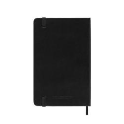Kalendarz tygodniowy horyzontalny MOLESKINE 2025, 12M, P, twarda oprawa, 9x14cm, czarny