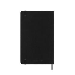 Kalendarz tygodniowy MOLESKINE 2024/25, 18M, L, twarda oprawa, 13x21cm, czarny