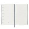 Kalendarz tygodniowy MOLESKINE 2024/25, 18M, L, twarda oprawa, 13x21cm, sapphire blue