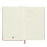 Kalendarz tygodniowy MOLESKINE 2024/25, 18M, L, twarda oprawa, 13x21cm, scarlet red