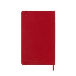 Kalendarz tygodniowy MOLESKINE 2024/25, 18M, L, twarda oprawa, 13x21cm, scarlet red