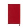 Kalendarz tygodniowy MOLESKINE 2024/25, 18M, L, twarda oprawa, 13x21cm, scarlet red