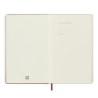 Kalendarz tygodniowy MOLESKINE 2025, 12M, L, twarda oprawa, 13x21cm, scarlet red