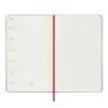 Kalendarz tygodniowy MOLESKINE 2025, 12M, L, twarda oprawa, 13x21cm, scarlet red