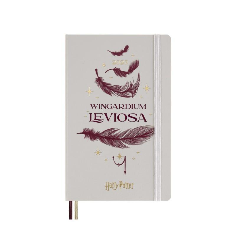Kalendarz tygodniowy MOLESKINE 2025, L, Harry Potter Wingardium, edycja limitowana, 13x21cm