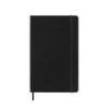 Kalendarz tygodniowy MOLESKINE 2025, 12M, L, twarda oprawa, 13x21cm, czarny