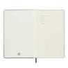 Kalendarz tygodniowy MOLESKINE 2025, 12M, L, twarda oprawa, 13x21cm, czarny