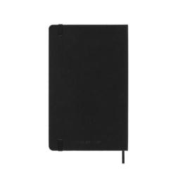 Kalendarz tygodniowy MOLESKINE 2025, 12M, L, twarda oprawa, 13x21cm, czarny
